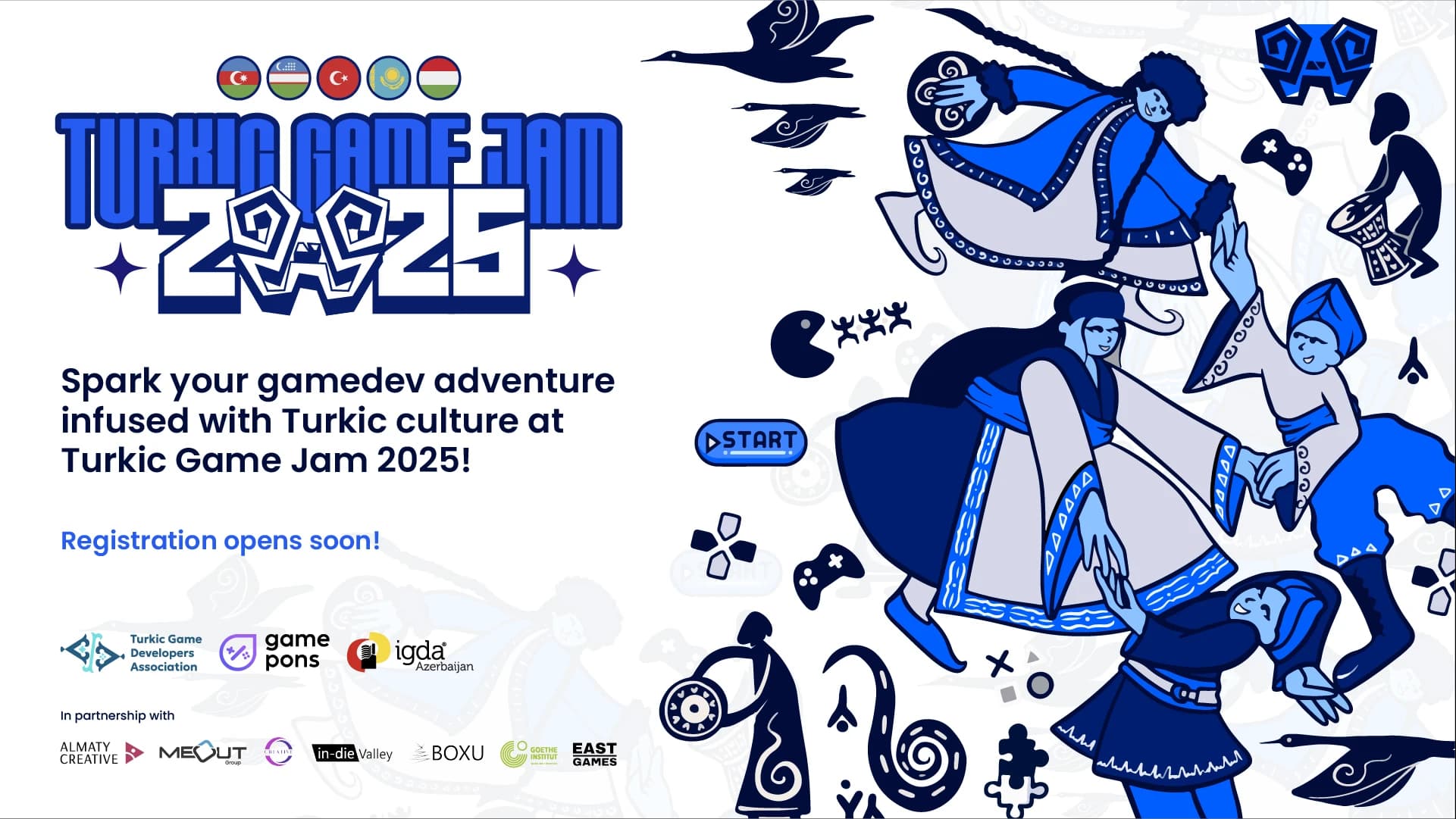 Turkic Game Jam 2025 cover